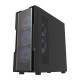 Darkflash DK431 Mesh computer case + 4 ARGB fans - black