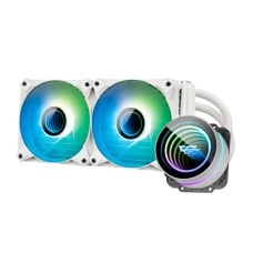 Darkflash DX240 V2.6 PC Water Cooling ARGB 2x 120x120 (white)