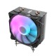 Darkflash S11 CPU active cooler LED (cooler + fan 120x130) - black