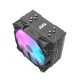 Darkflash S11 CPU active cooler LED (cooler + fan 120x130) - black