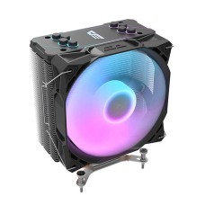 CPU active cooling Darkflash S11 Pro ARGB radiator + fan - 120x130 black