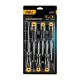 Deli Tools screwdriver set with magnet 6pcs