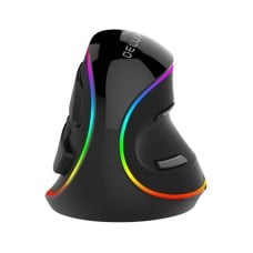 Wired vertical mouse Delux M618Plus 4000DPI RGB