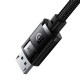 DP 8K to DP 8K cable Baseus High Definition 1.5 m (black)