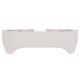 Bowls for dogs and cats Paw In Hand (White)