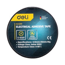 Electrical cable insulation tape Deli Tools EDL5261 10m