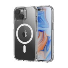 ESR Classic Hybrid (HaloLock) Case for iPhone 15 (transparent)