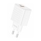 Foneng EU42 USB-C+USB-A 20W power charger + USB-C - USB-C cable (white)