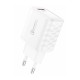 Foneng EU54 USB-A, 3A mains charger (White) + USB-A to USB-C cable