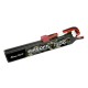 Gens ace 25C 1300mAh 2S1P 7.4V balno Airsoft Gun Lipo baterija su T kištuku