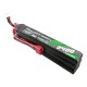 Gens ace 25C 2400mAh 3S2P 11.1V NUNCHUCK 3X Airsoft Gun Lipo baterija su Deans(T) kištuku