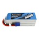 Gens ace 5600mAh 80C 22.2V 6S1P Lipo baterijų paketas su EC5 kištuku