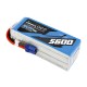 Gens ace 5600mAh 80C 22.2V 6S1P Lipo baterijų paketas su EC5 kištuku