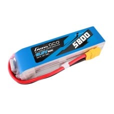 Gens ace 5800mAh 60C 18.5V 5S1P Lipo baterijų paketas su XT90 kištuku