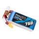 GENS ACE 750MAH 11.1V 60C 3S1P LIPO AKUMULIATORIUS SU XT30