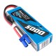 Gens ace G-Tech 5000mAh 14.8V 45C 4S1P Heli Lipo baterija su EC5 kištuku