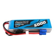 Gens ace G-Tech 5000mAh 14.8V 45C 4S1P Heli Lipo baterija su EC5 kištuku