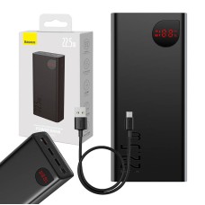 Greitas įkrovimas Power Bank Baseus Adaman, 40000mAh 22.5W (juodas)