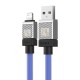 Fast Charging cable Baseus USB-A to Lightning Coolplay Series 1m, 2.4A (white)