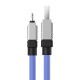 Fast Charging cable Baseus USB-A to Lightning CoolPlay Series 2m, 2.4A (blue)