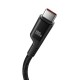 Fast Charging Cable USB-C to USB-C Baseus Fish-Eye 100W, 1m (black)