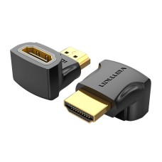 HDMI adapterio ventiliacija AIOB0 90 laipsnių vyriškas ir moteriškas (juodas)