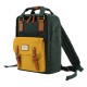 Himawari 188L 14'' laptop backpack (green-yellow)