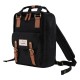 Himawari 188L black and brown 14'' laptop backpack