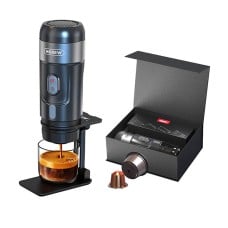 Portable 3-in-1 coffee maker with case 80W HiBREW