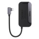 Hub 4in1 Baseus PadJoy Series USB-C to USB 3.0 + HDMI + USB-C PD + jack 3.5mm (Grey)