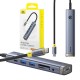 Hub 7w1 Baseus UltraJoy USB-C to HDMI +2xUSB3.0+PD+SD/TF+3.5mm (gray)