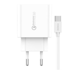 Įkroviklis QC3.0 USB Foneng EU46 Type-C