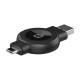 In-line Choetech T606-F wireless charger for smartwatch (black)