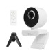 Delux webcam with integrated microphone DC07 2MP 1920x1080p - white