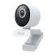 Delux webcam with integrated microphone DC07 2MP 1920x1080p - white