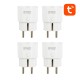 Smart plug WiFi Gosund SP111 3680W 16A, Tuya 4-pack