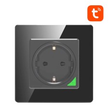 Smart WiFi Wall Socket Avatto N-WOT10-EU-B TUYA (black)