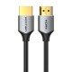 Itin plonas HDMI HD kabelis 3 m ventiliacijos ALEHI (pilkas)