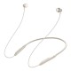 Joyroom JR-D8 wireless neckband headphones (cream white)