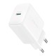 Joyroom JR-TCF20 network charger with C-Lightning 20W 1m cable (white)