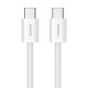 Kabel szybkiego ładowania USB-C arba USB-C Baseus Superior 2 100W 1m (biły)