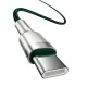 Baseus Cafule USB-C - USB-C cable 100W 2m - Green