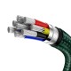 Baseus Cafule USB-C - USB-C cable 100W 2m - Green