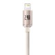 Kabel USB do iP Baseus Crystal Shine, 2.4A, 1.2m (žemas)