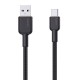 Cable Aukey CB-NAC2 USB-A to USB-C 1.8m (black)