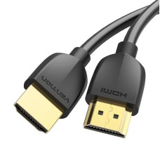 Kabelis HDMI ventiliacija AAIBF 1m (juodas)