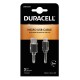 Kabelis iš USB į Micro USB Duracell 2m (juodas)