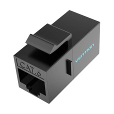 Keystone connector Coupler Cat.6 UTP Vention IPGB0 - black