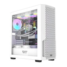 Computer case Darkflash DF2100 + 4 ARGB fans - white