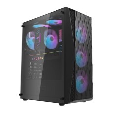 Computer case Darkflash DK352 MESH + 4 aRGB fans (black)